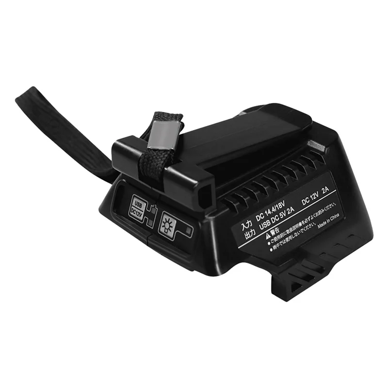 

ABFKL BSL1830 USB-адаптер Power Bank для HITACHI BSL18UA (SA) 14,4-18 В литиевая батарея EBM1830 BSL1415 Регулируемые светодиодные фонари
