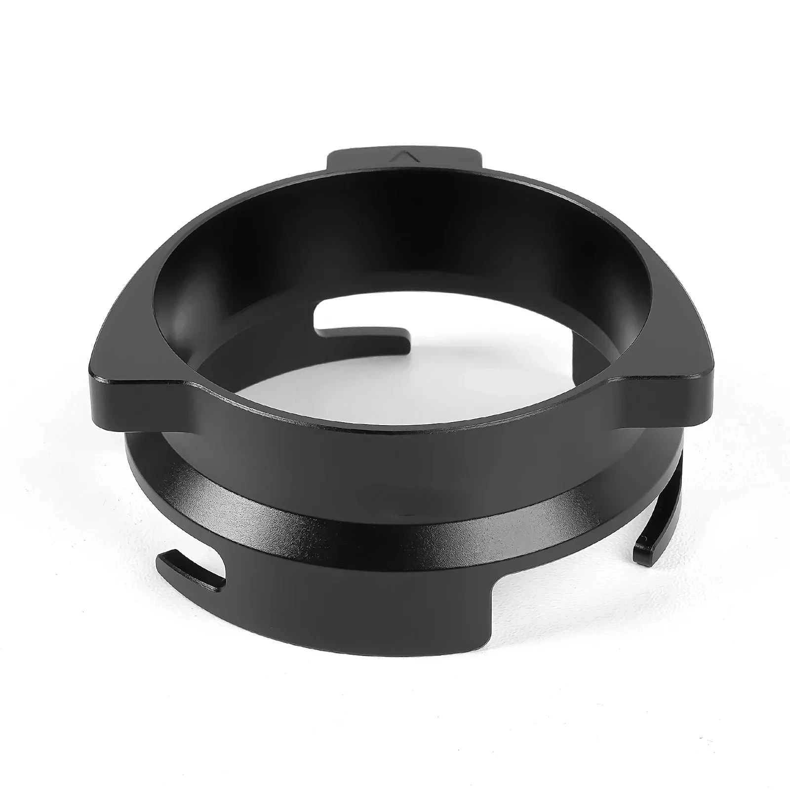 53mm Espresso Dosing Funnel, Aluminum Alloy Coffee Dosing Ring Compatible with Breville 54mm Portafilter Coffee bellows