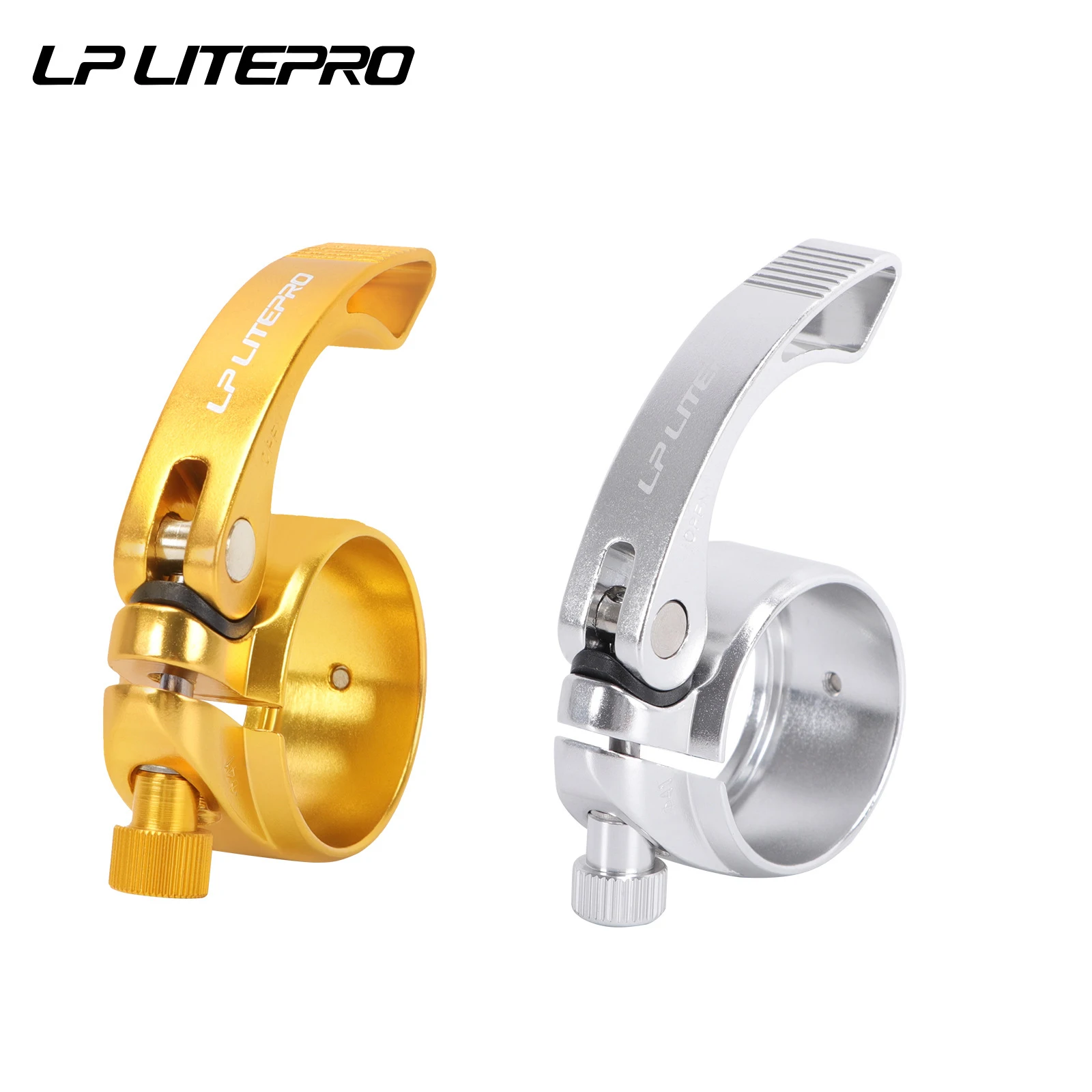 lp litepro quick release seatpost clamp for folding bike    41mm for 33.9mm seatpost Aluminum Tube Clamps Bicycle Parts