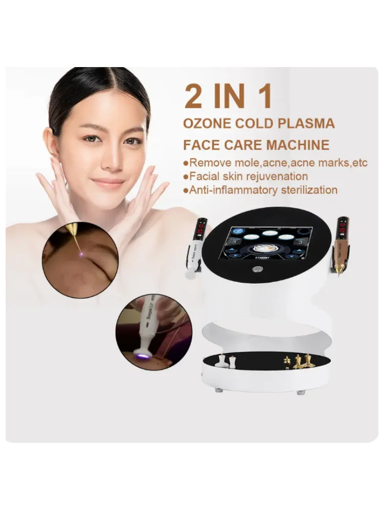 Ozone Gold Plasma Facial Treatment Machine Painless Efficient Lift Face Removing Freckles Latest Beauty Skin Care Device