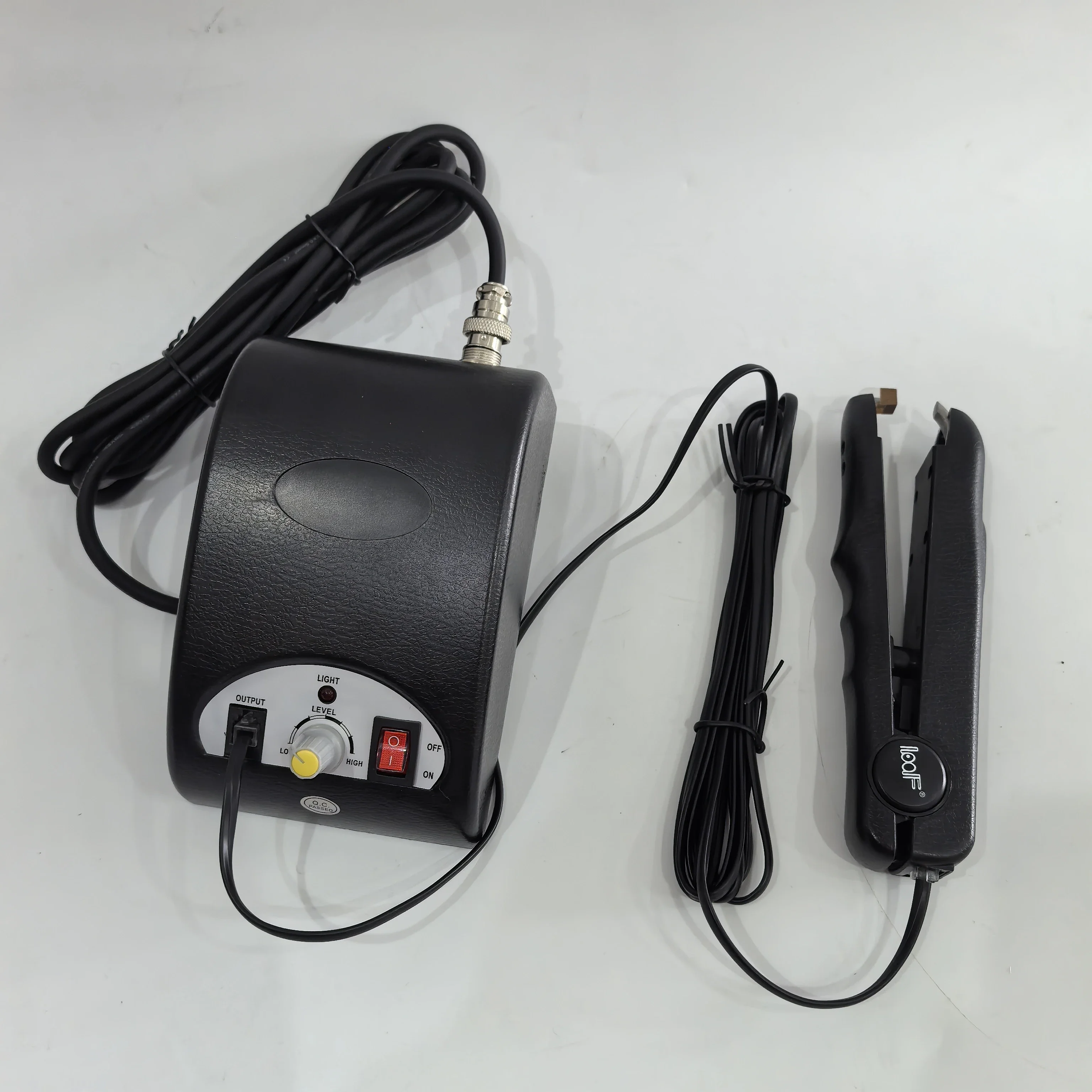 

Ultrasonic Hair Extension Machine Cold Fusion Tool with Adjustable Temperature, Keratin Bonding Iron for Salon Use
