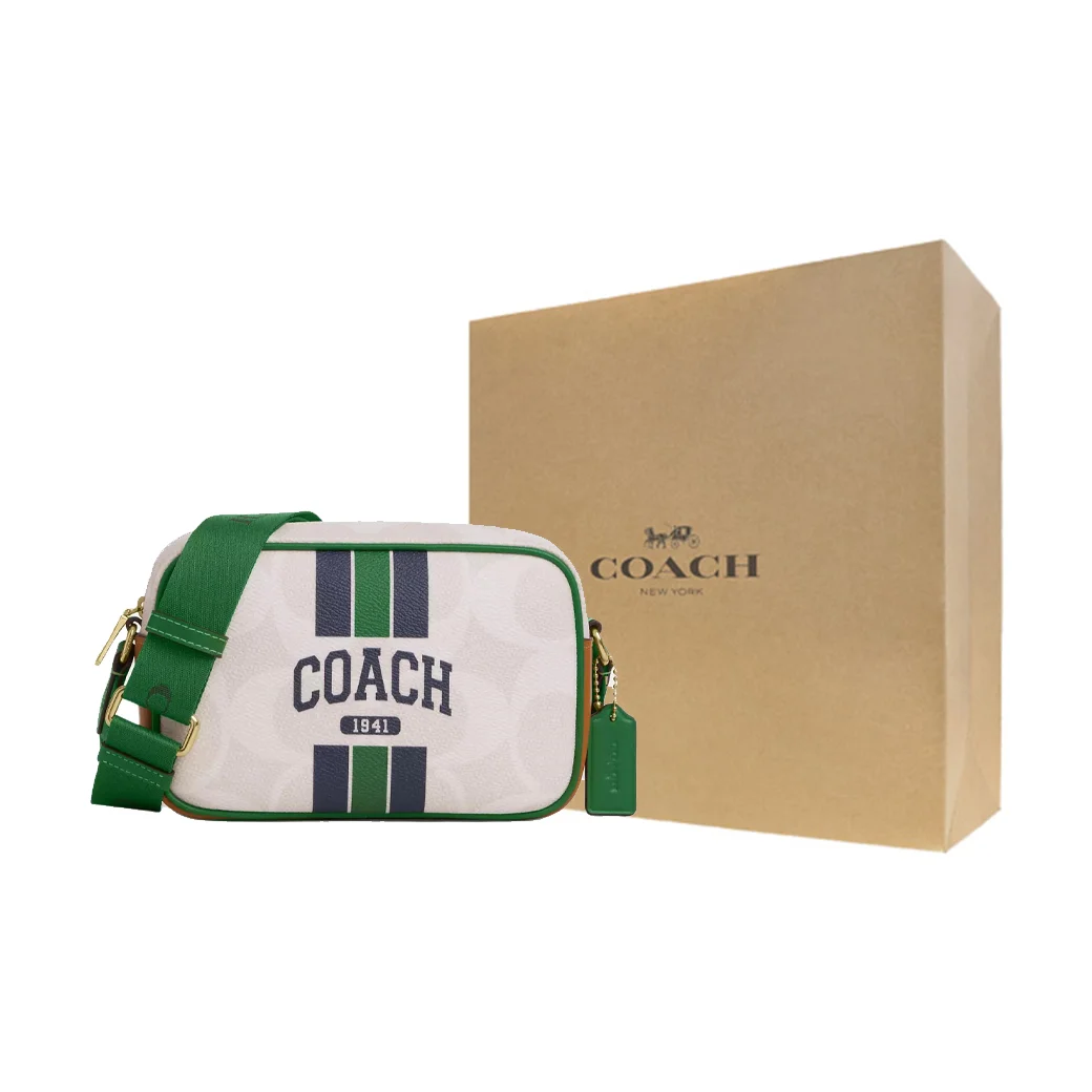 COACH JamieSignature Coated Canvas Camera Bag, Shoulder Bag Small Women's Multicolor CBM36-IMY3I