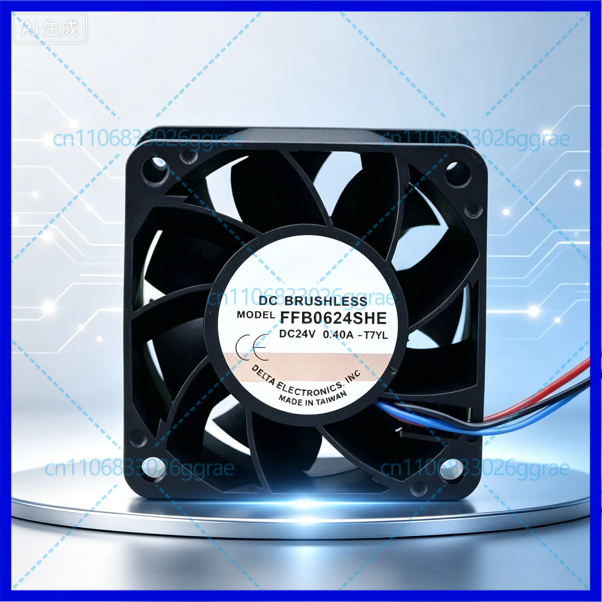 Cooling Fan For Delta FFB0624SHE 6cm 6038 0.57A 0.40A Inverter Fan