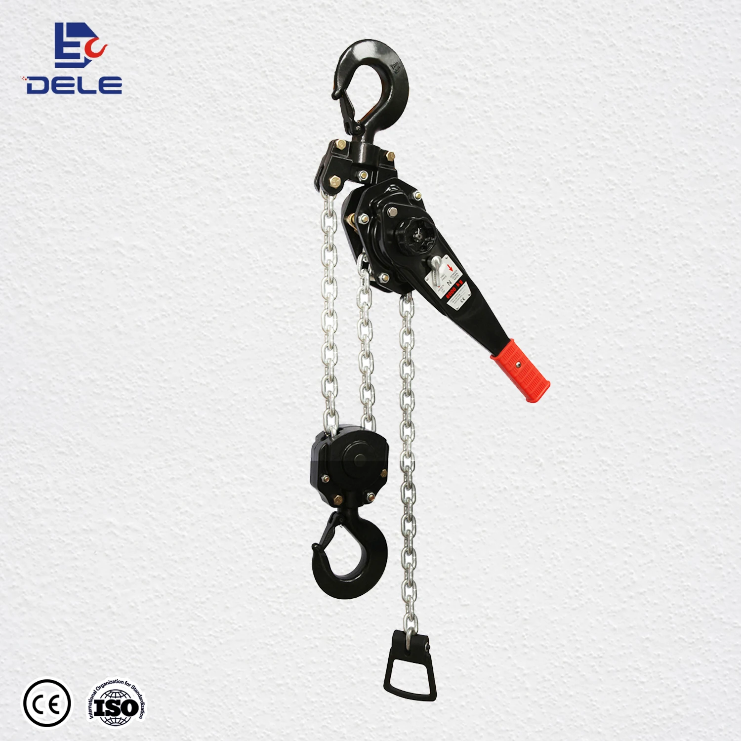 High Quality DH Type Manual Lever Hoist Block 6 Ton 1.5M Lever Block Chain Pulley Lever Hoist Block