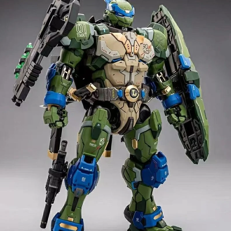 

HEATBOYS X-Snap Finger Anime Ninja Turtle Leonardo HB0012 Guochuang Mecha Alloy Finished Model