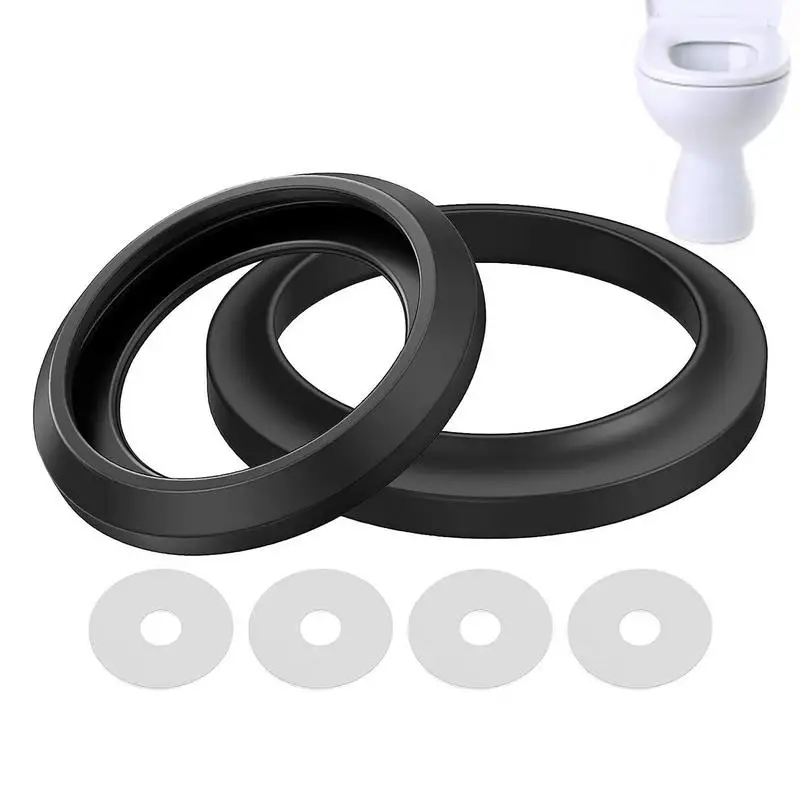 Toilet Bowl Rubber Pad Flush Ball Rubber Gasket Ring Campervan Repair Parts Repair Flange Kit Multi-Purpose For Outdoor Use