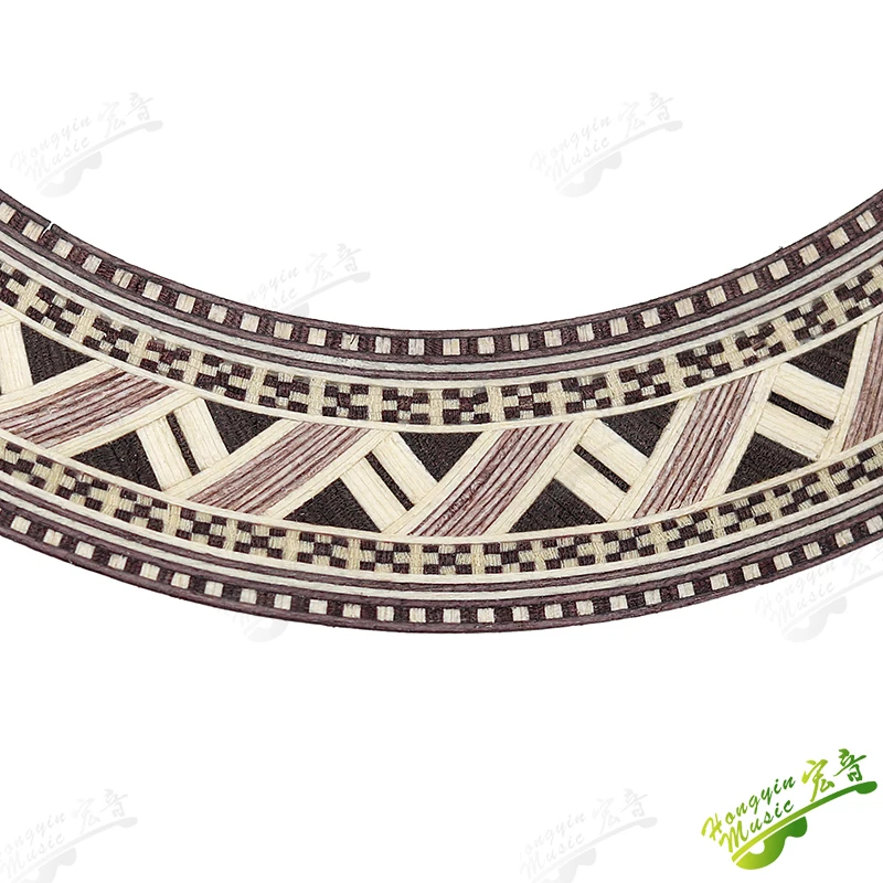 1 Stück Mundring für klassische Gitarre, Blumenmuster, Schalllochring, Massivholz-Gitarrenproduktionsmaterialien und Zubehör HUATOOL – Detail 25