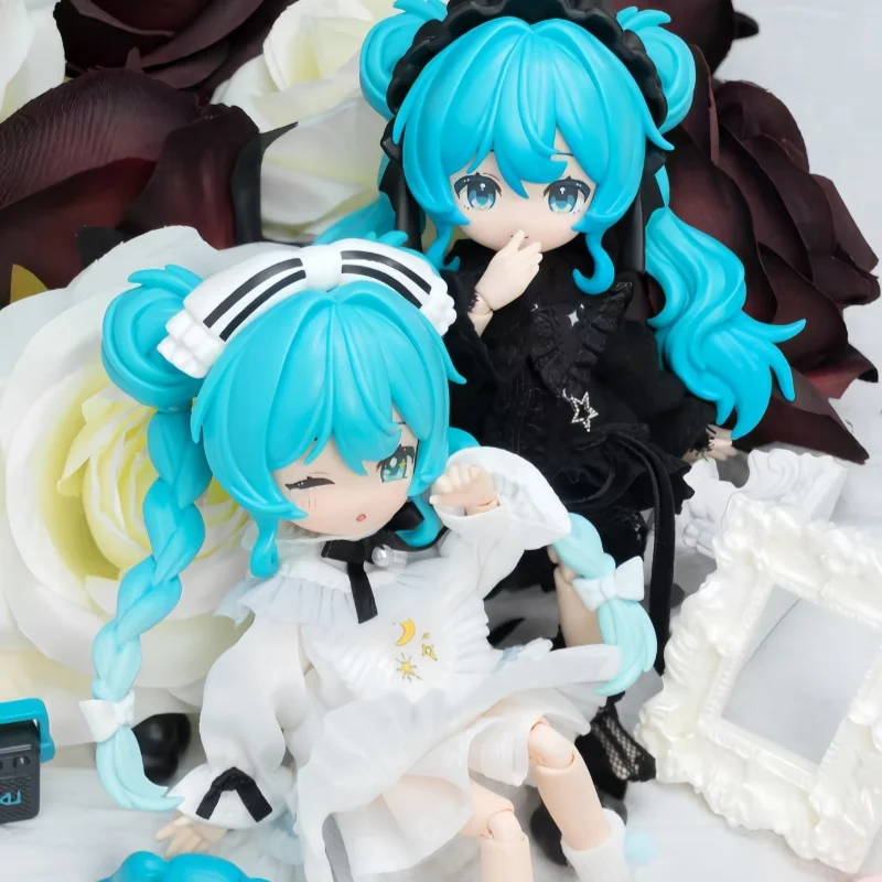 Конструктор BLOKEES Hatsune Miku Adventure: Сюрприз-бокс с фигуркой, аниме-украшение для рабочего стола, игрушка, подарок