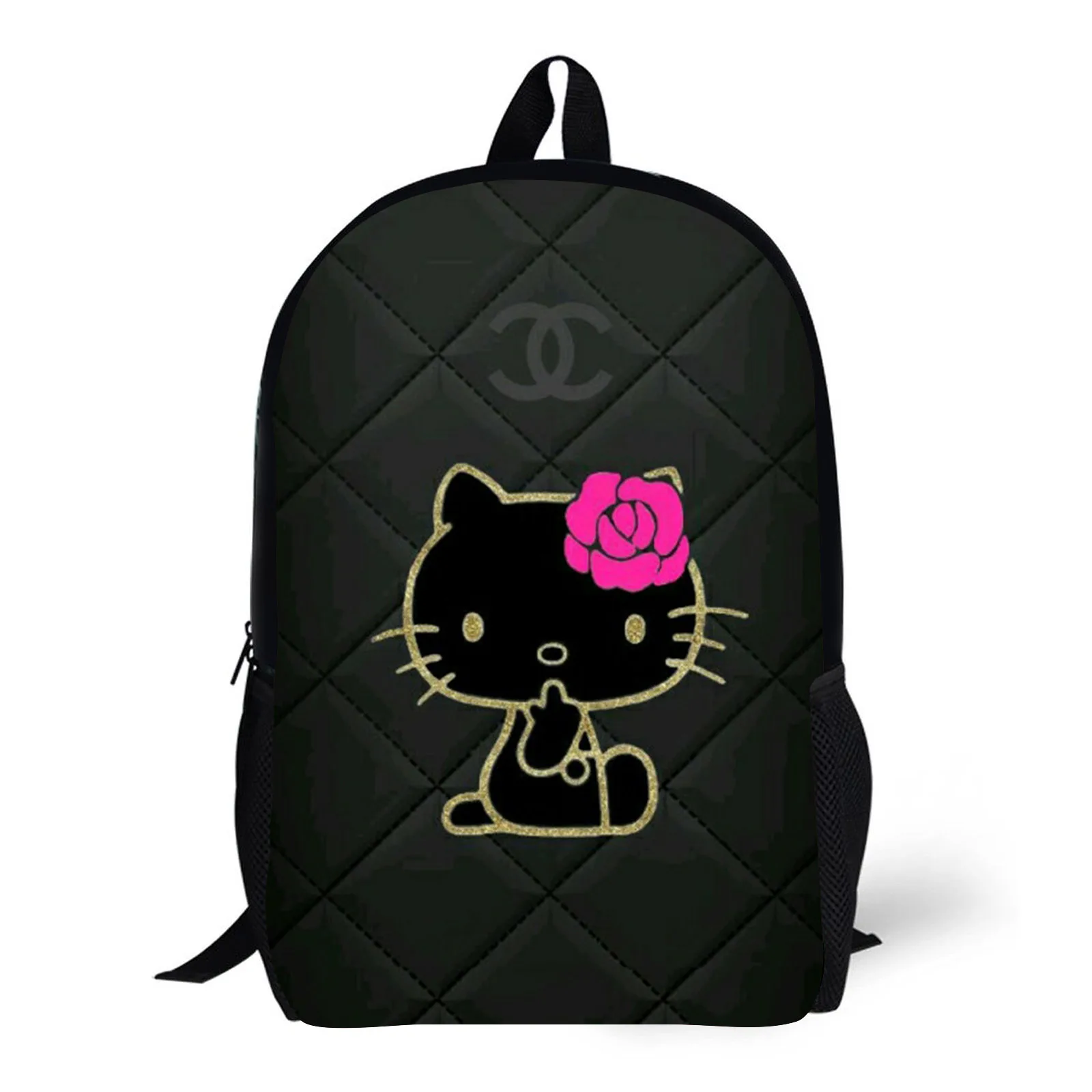 Hello Kitty Custom Cute Sanrio School Bagtravel bag Fashion Schoolbag Sports bag Waterproof Backpack Mochila Kids' Gift