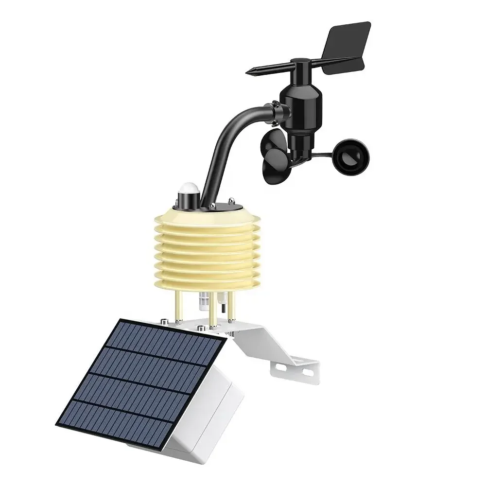 2026/Air Temperature Humidity PM2.5 NH3 CO2 Noise Automatic Industrial Multi Parameter Integrated Weather Station For Greenhouse