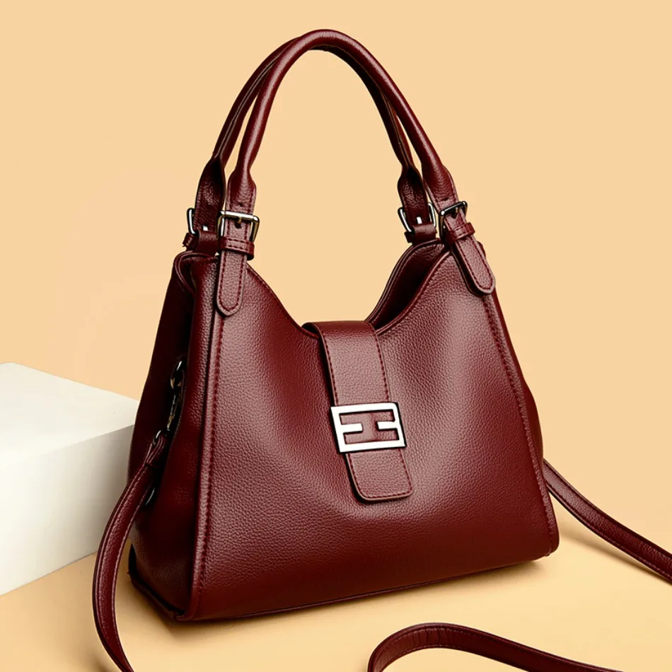 

Luxury Handbags Women Bags Designer High-quality Leather Shoulder Bags for Women 2022 Casual Solid Color Purse and Handbags Sac