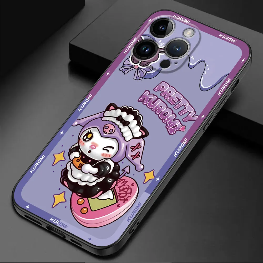 Sanrio Kuromi Hello Kitty Phone Case for Google Pixel 8 Pro 6a 7 Pro 6 Pro 7a Cover TPU Soft Back Bag