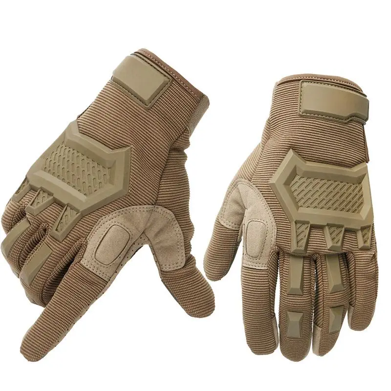 Touch Stree-guantes tácticos para hombre, guantes de dedo completo para Paintball, Airsoft, deportes al aire libre, tiro, senderismo, carreras,