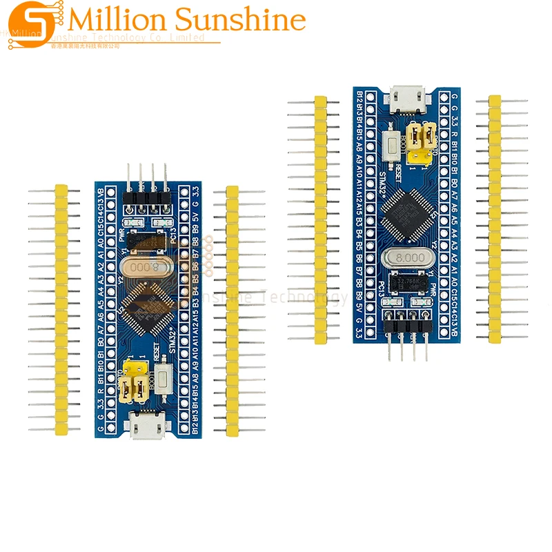 Módulo de placa de desarrollo de sistema mínimo para Arduino, STM32F103C6T6, STM32F103C8T6, ARM STM32