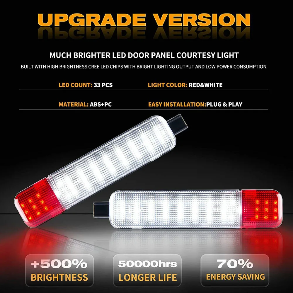 차량용 컨시어지 라이트 인테리어 문짝 패널 라이트, 문짝 패널 라이트, 허머 H2 2003 ~ 2009, 쉐보레 실베라도 1500 2500 3500