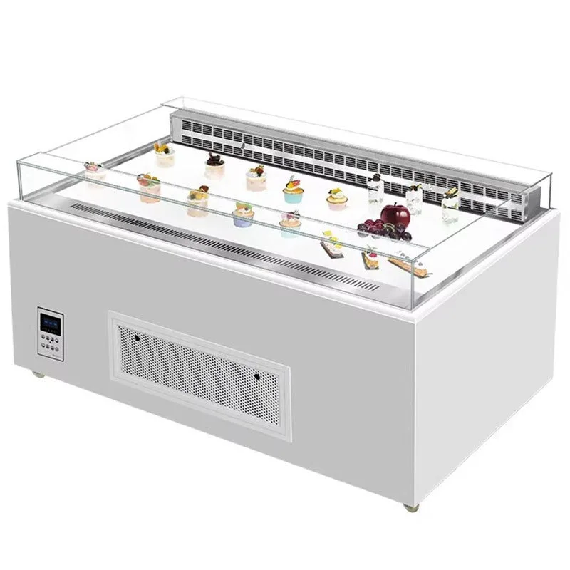 

Display cabinet Commercial open style fruit and vegetable sushi cake sandwich dessert display cabinet