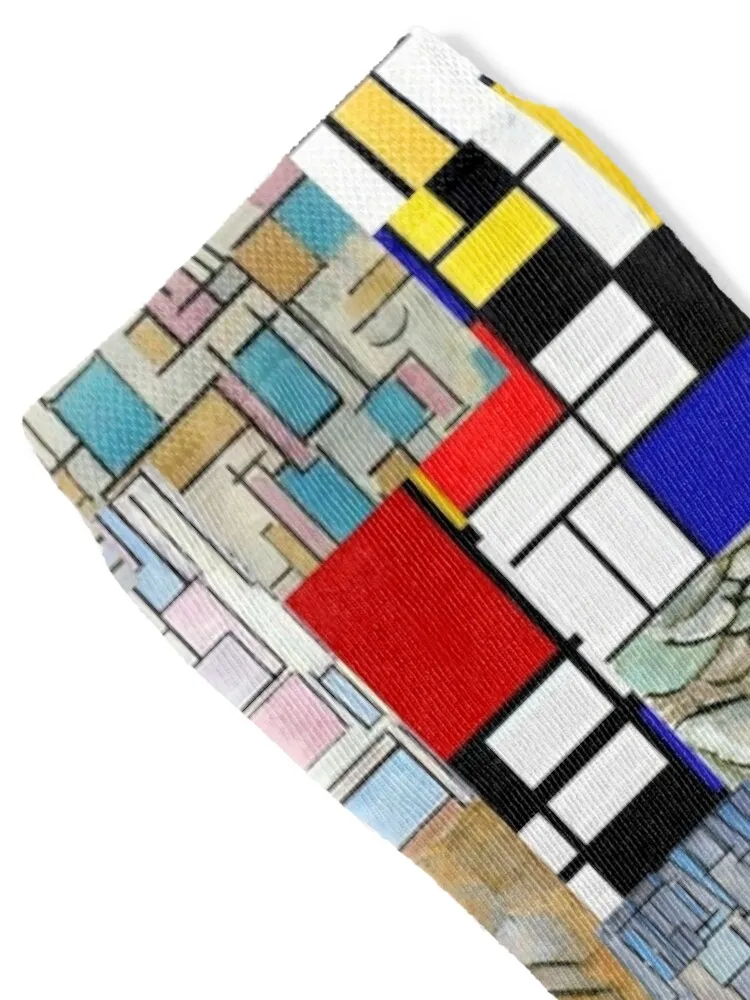 مجموعة هدايا جوارب Piet Mondrian الكثير من الجوارب النسائية الأنيقة للرجال