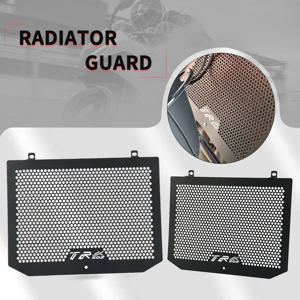 

For Benelli TRK502 TRK502X 2018-2023 Motorcycle CNC Radiator Grill Guard Cooler Cover Protection TRK 502 TRK 502X 2022 2021 2020