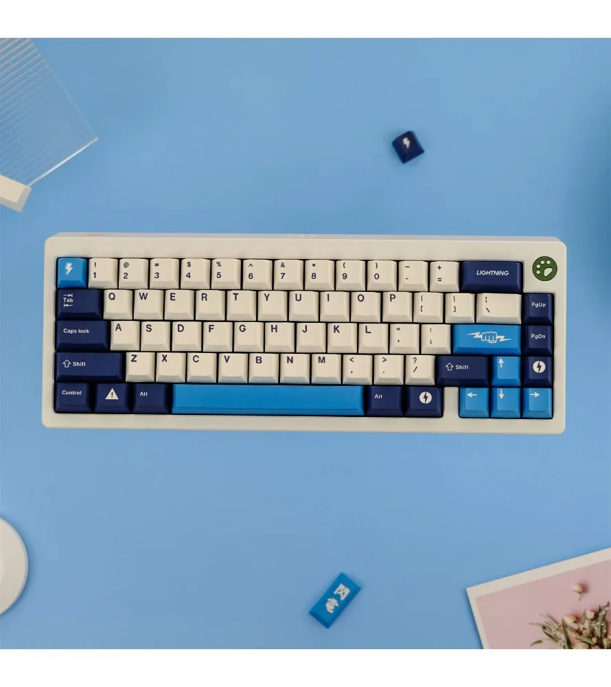 GMK keycap 129 keys PBT original factory highly sublimated mechanical keyboard keycap personalized animation