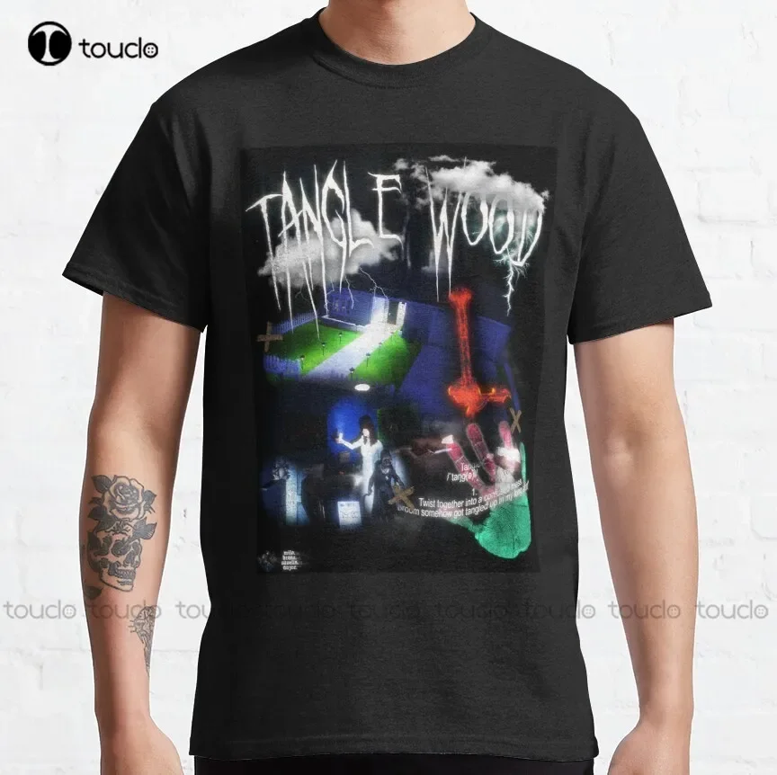 

Классическая футболка Tanglewood, мужские рубашки с коротким рукавом, повседневная футболка на заказ для взрослых и подростков, унисекс, модная забавная новинка Xs-5XL, модная забавная новинка