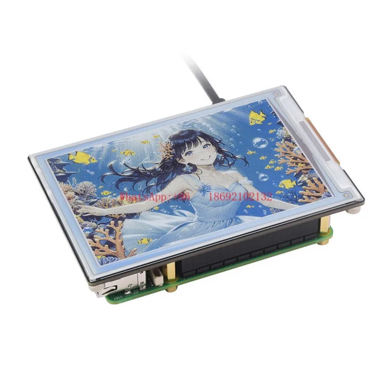 

4-дюймовый модуль экрана E-Paper с электронными чернилами, полноцветный экран E6 HAT + стандартный