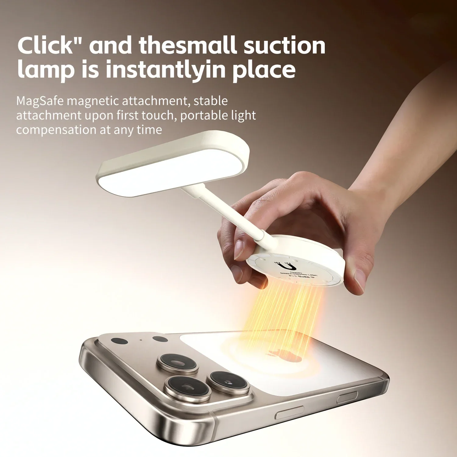 Magnetic Gooseneck Fill Light Portable Phone Selfie Beauty Lamp Eye Caring Reading Light Adjustable Magnetic Holder Stand Tools - view 4