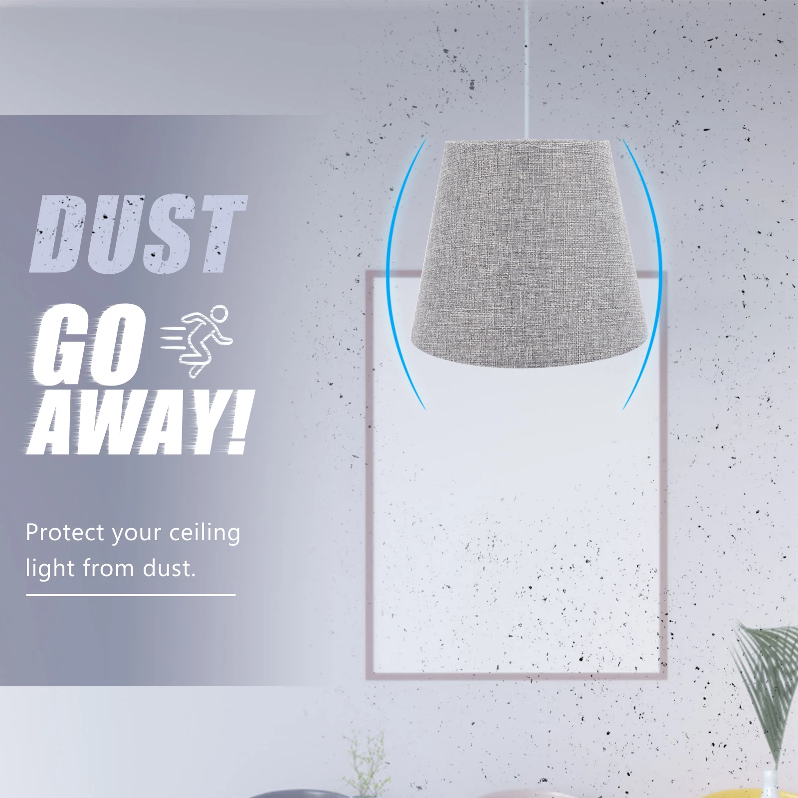 

Modern Cloth Lamp Shade E14 Socket Sturdy Drum Lampshade For Table Desk Bedside Lamp Small Vintage Barrel Light Cover Household