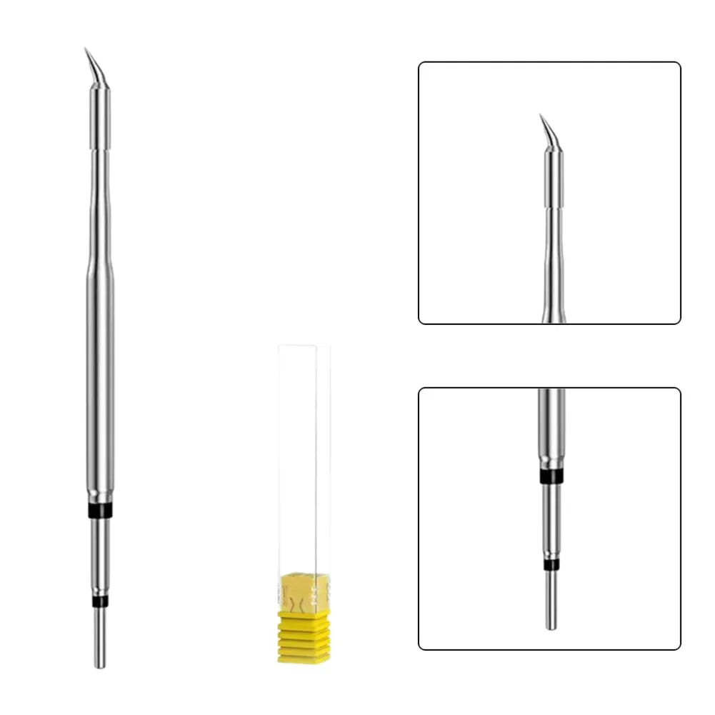 C210 All-in-One Soldering Tip Set With Integrated Heating Element Oxygen Free Copper For Quick Replacement And Welding Repair To