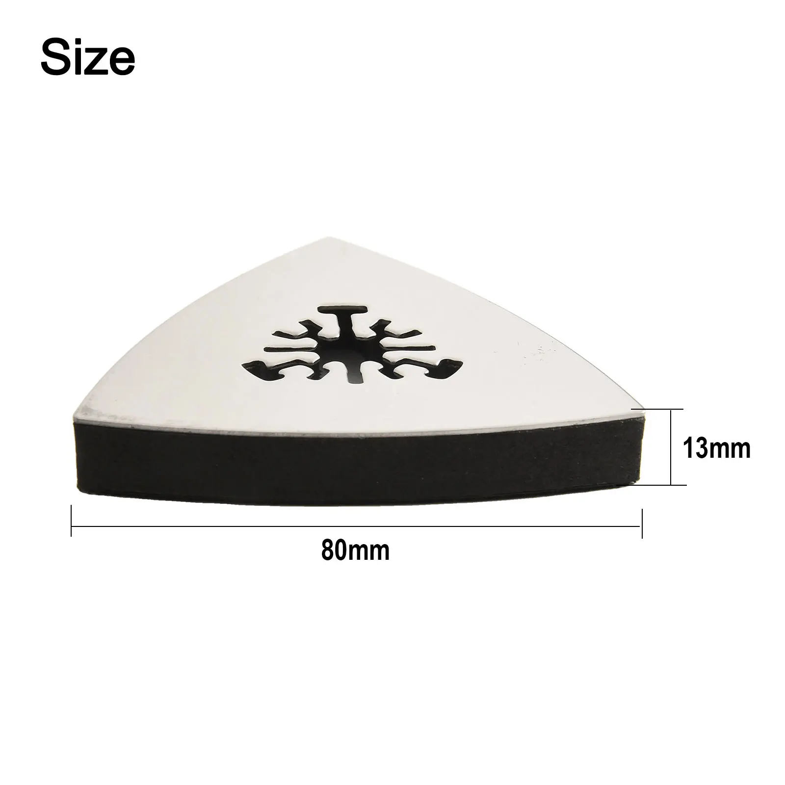 

5pcs Triangular Sanding Pads For Oscillating Multi Tool Hook-Loop Sanding Disc Sandpaper Power Tool Abrasive Tools