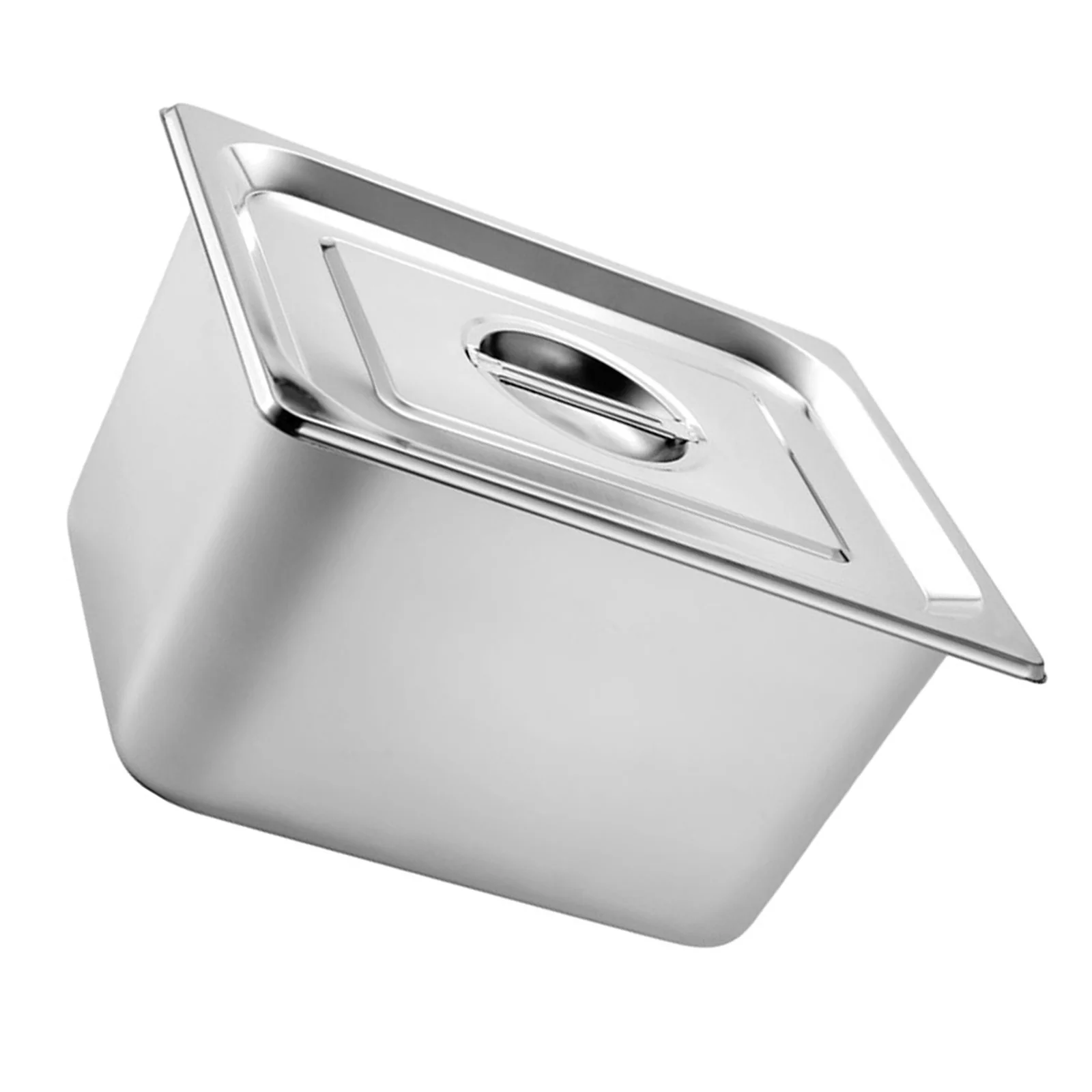 

Buffet Party Metal Tray for Food Service Multi Compartment Lunch Container Stainless Steel Kitchen Storage Pan