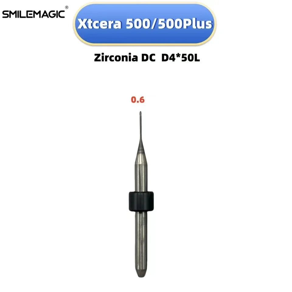 CountCERA-Fraises de fraisage pour meulage, outils de grille dentaire, revêtement CC contre-indiqué, diamètre de la perceuse 500mm, 500mm, 2.0mm, tige 1.0mm, 0.6mm, 4.0 plus