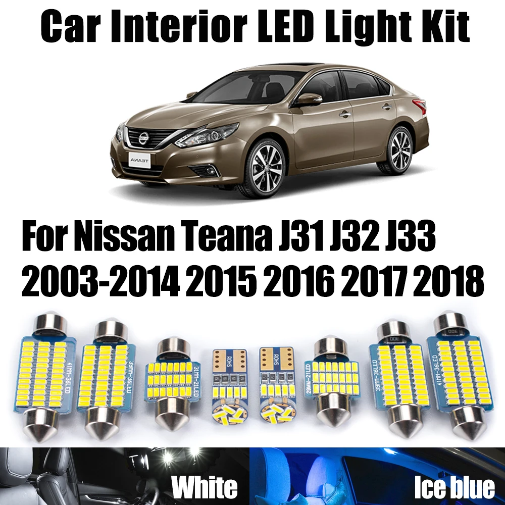 �y�Z�[�����z���Y�e�B�A�i J31 J32 J33 2003-2016 2017 2018�p Canbus LED �C���e���A �h�[�� �V�[�����O �g�����N �h�A ���C�g �� �i���o�[�v���[�g �o���u �L�b�g