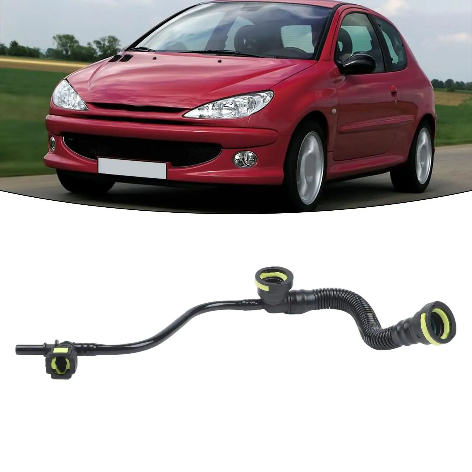 1 Pcs Car Crankcase Breather Pipes Hose Assembly For 106 306 206 1192Q5 1192R2 1192Q7 Automotive Accessories