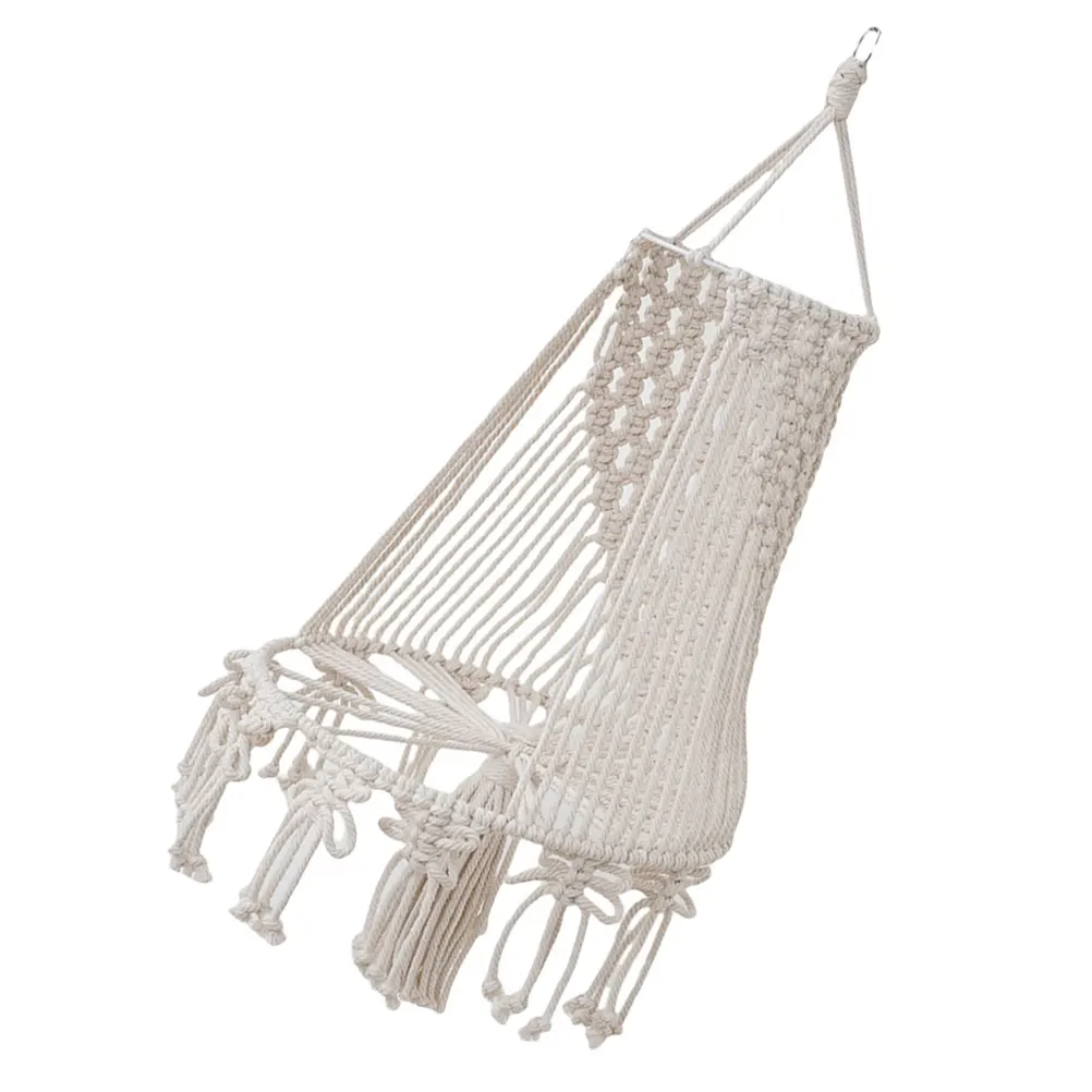 

Cotton Rope Hanging Pocket Flowerpot Holders Macrame Hangers Breathable for Indoor Plants Pots Basket