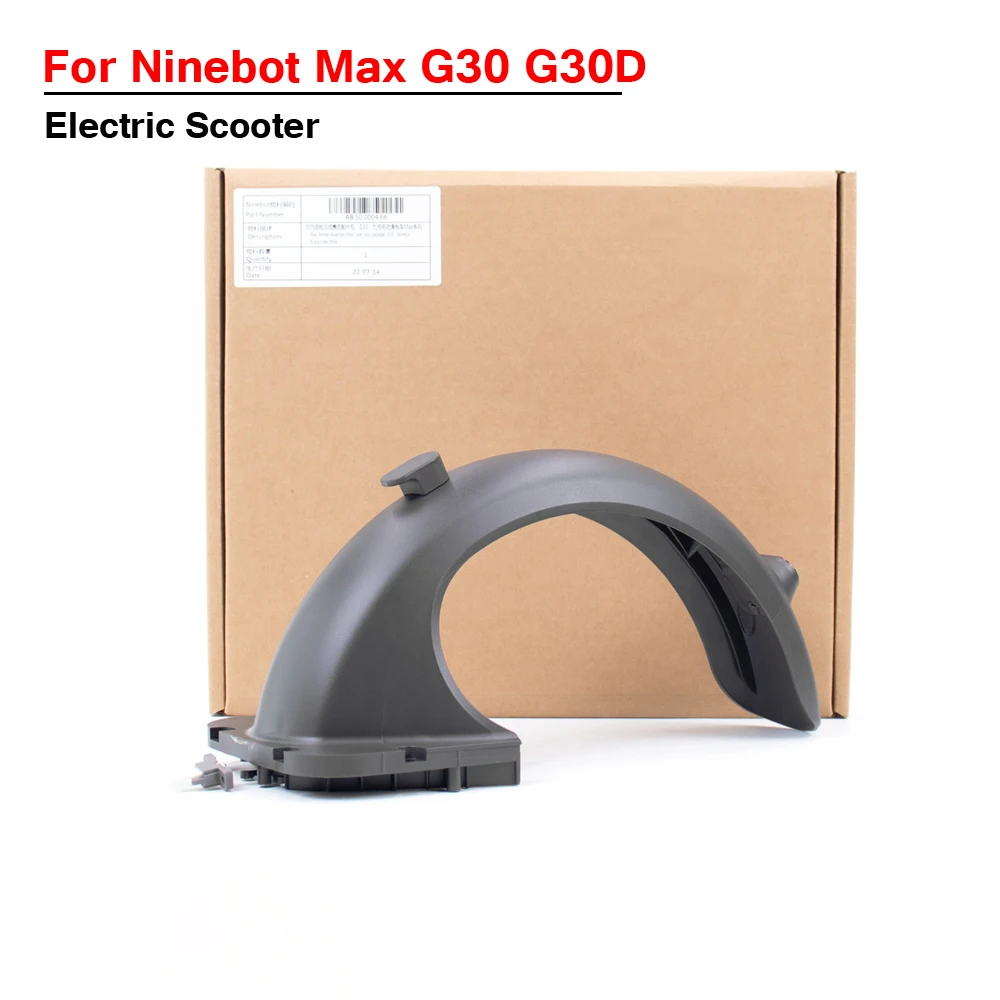 

Original Rear Fender for Segway Ninebot MAX G30 Electric Scooter Water Baffle Guard Rear Wheel Mudguard with Tail Light Accessor