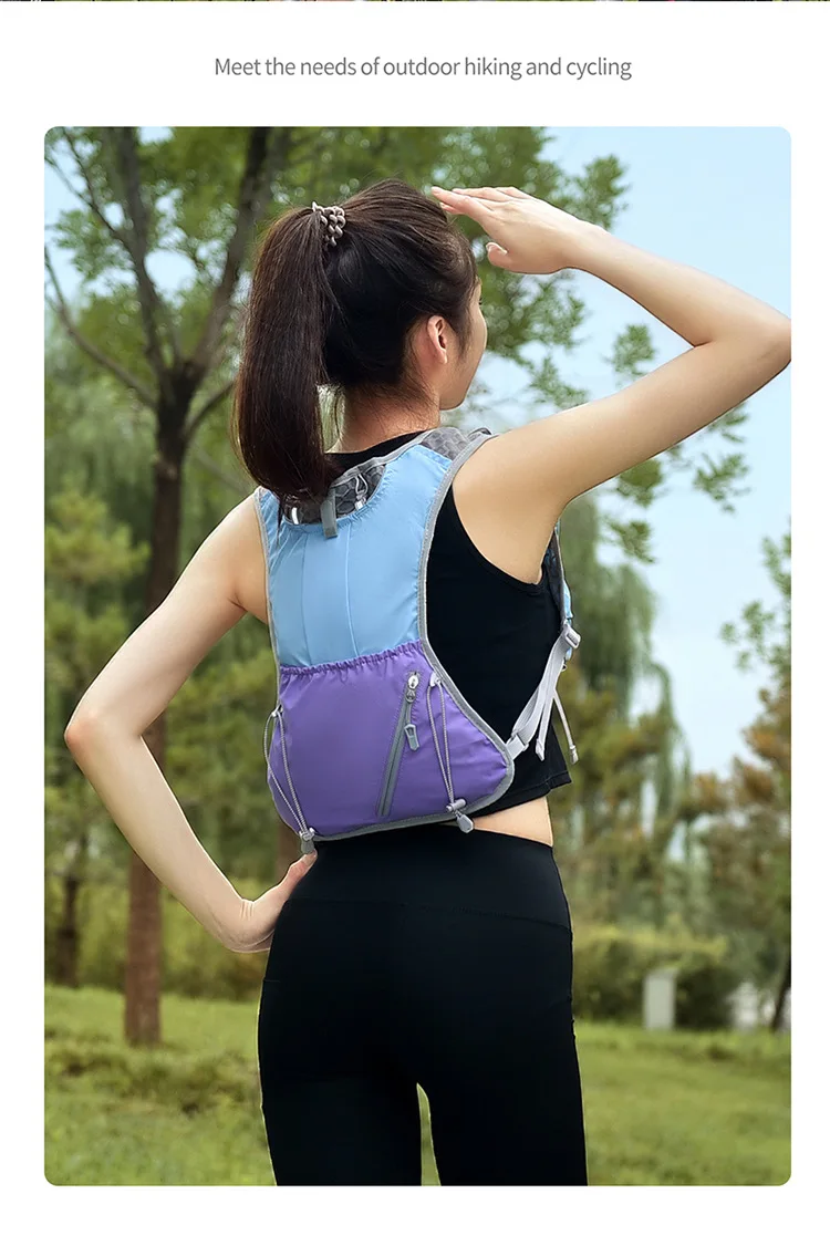 

Уличная велосипедная сумка, рюкзак для бега по бездорожью, легкий марафонский рюкзак, мужской и женский дышащий рюкзак.