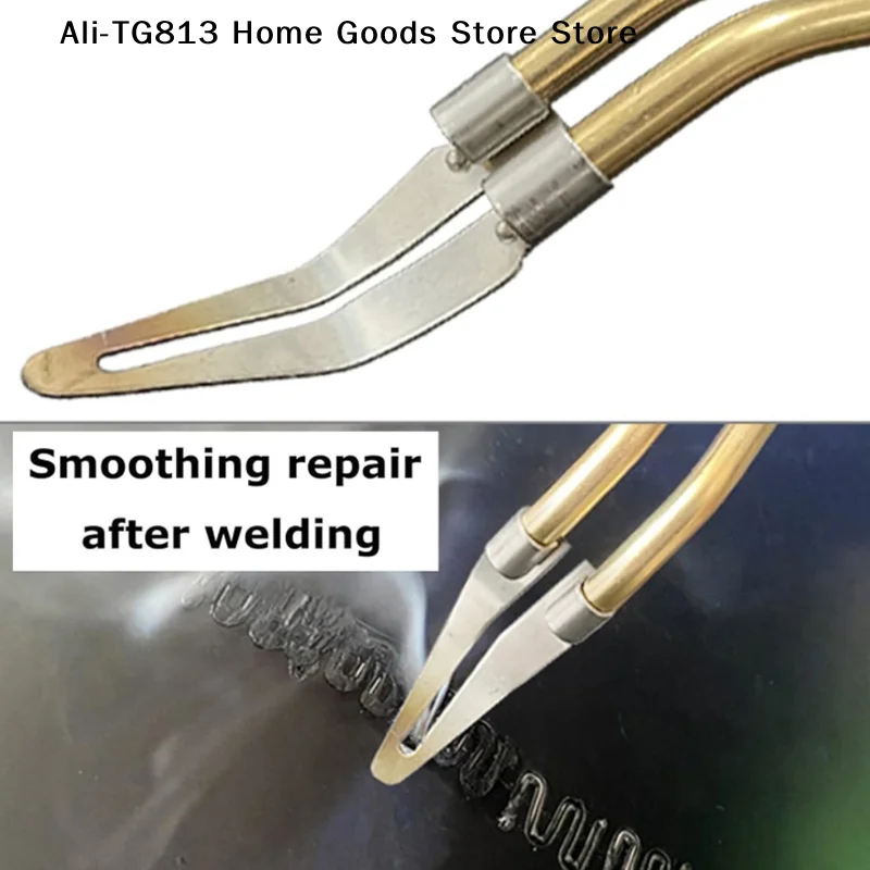 

[TG813]Smooth Head Adjustable Soldering Repair Iron Smooth Head 45 Degree Elbow Design For A Variety Of Welding Tools