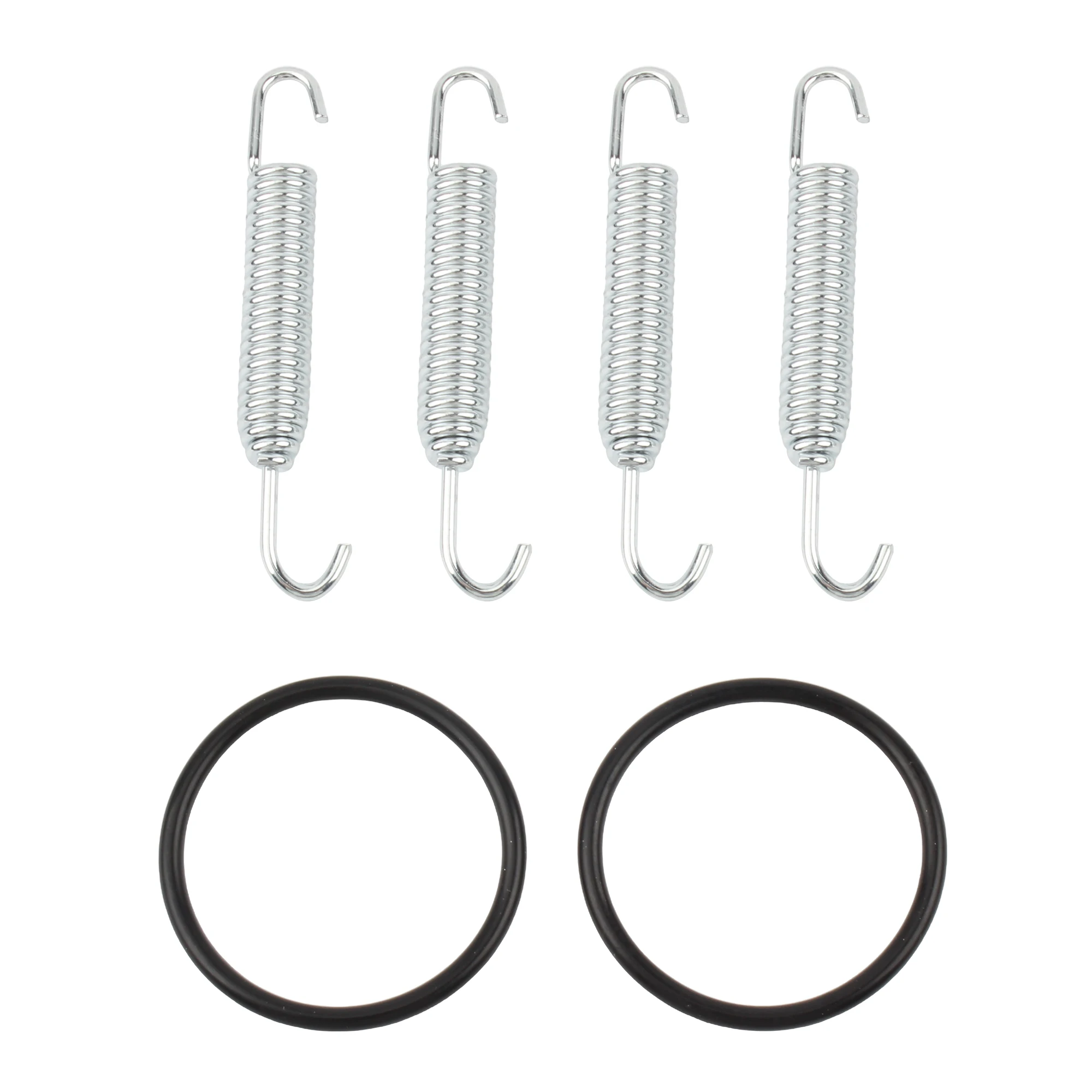 4 Stück Motorrad-Auspuffrohr-Drehfeder-Schalldämpferdichtungen für YAMAHA Banshee YFZ350 350 1987-2006 ATV Quad Modifizierte Teile – Detail 1