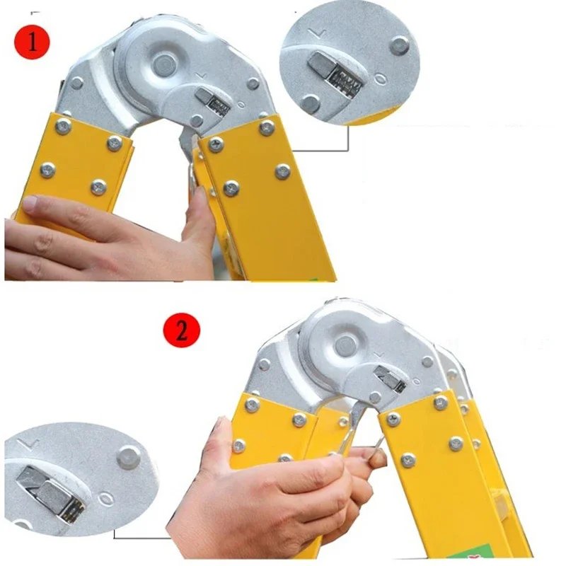 Heavy duty Step ladder hinge Folding aluminium telescopic ladder Joint Lock Switch Buckle Connection fastener Ladder Accessories