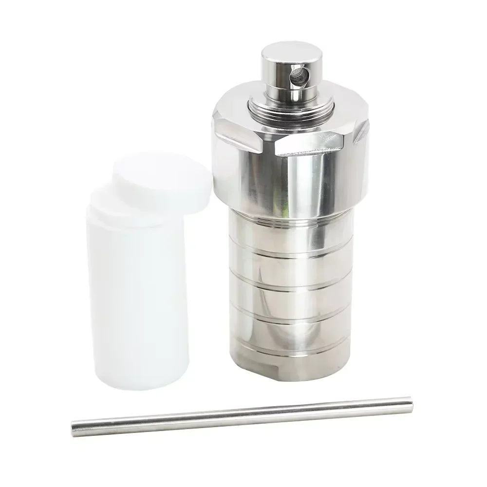 25ml Teflon Lined Hydrothermal Synthesis Autoclave Reactor 3Mpa 304 Steel High Pressure Hydrothermal Digestion Tank PTFE