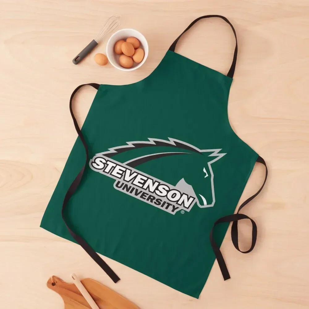

Stevenson University Apron Chef Uniform For Men kitchen girl christmas Manicurists Apron