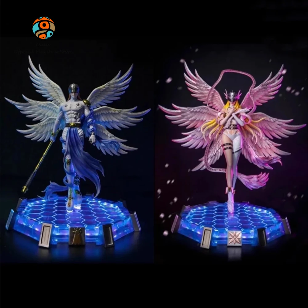 

Digital Monster Anime Figures Digimon Adventure Action Figure Kawaii Angewomon Angemon Figurine Pvc Ornament Gift For Kids Toys