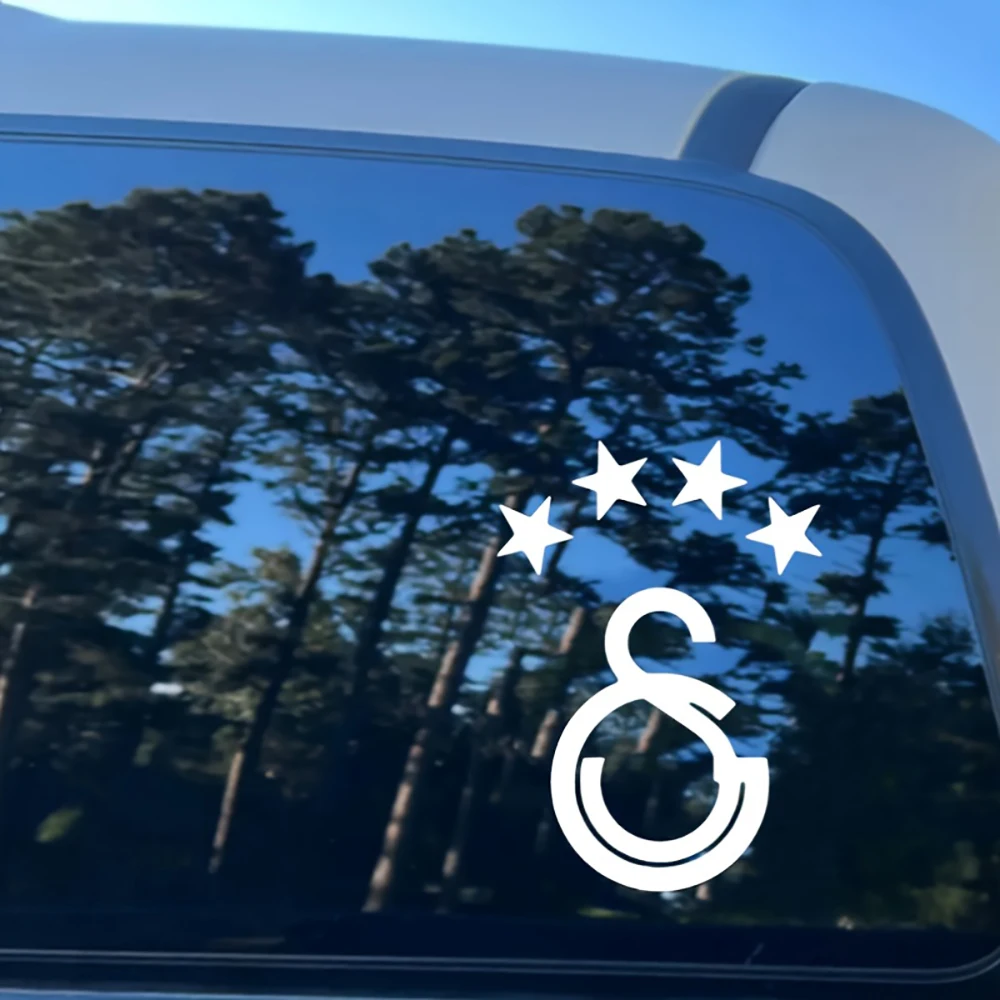 

Stickers Vinyl Car Decals Self-Adhesive Die-Cut, Irregular Shape Bumper Laptop Suitcase