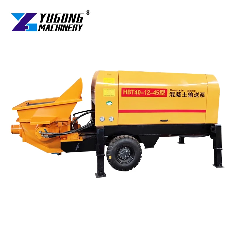 Cheap Sale Hydraulic Concrete Pump Fully Hydraulic Truck Mounted Concrete Pump Motorized Concrete Pumps