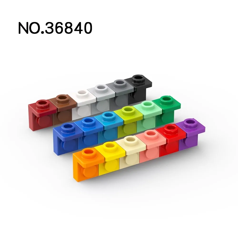 20pcs MOC Parts 36840 Bracket 1 x 1 - 1 x 1 Inverted Compatible Bricks DIY Assmble Building Blocks Particle Kid Puzzle Toy Gift