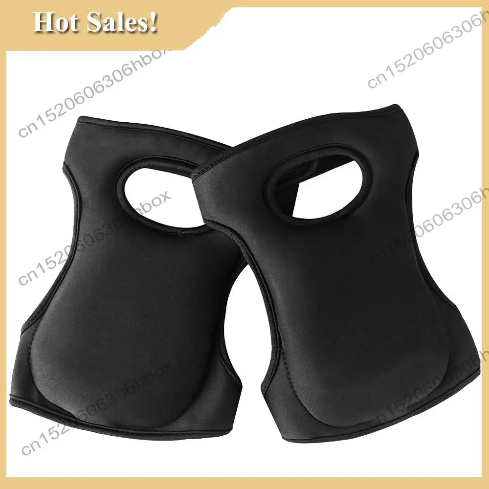 

-HOPE Gardening Knee Pads, Home Knee Pads For Gardening Cleaning, Adjustable Straps Knee Pads For Scrubbing Floors Work ,Black