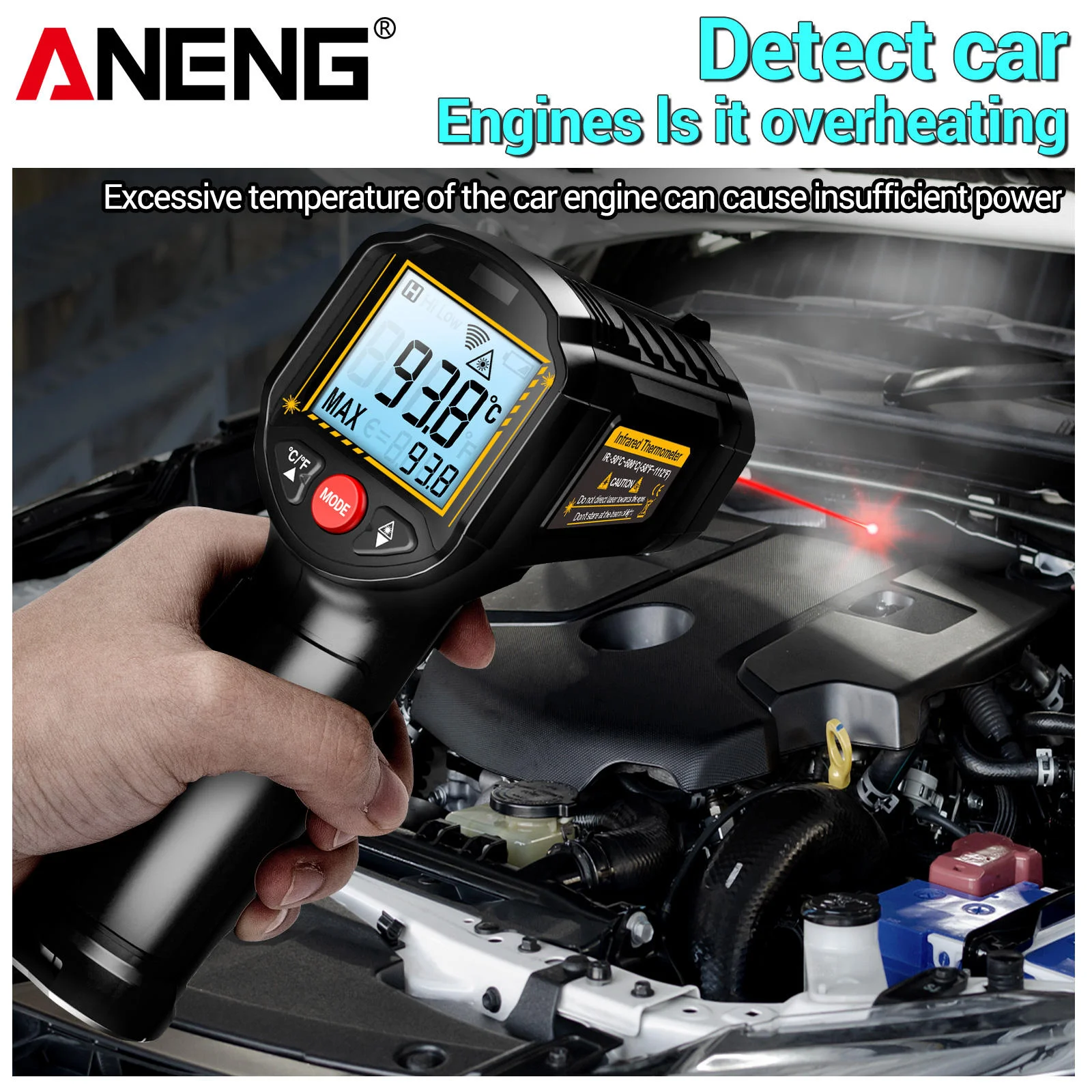 ANENG TH202 산업용 온도계 비접촉식 적외선 레 - Industrial Laser Temperature Sensor 리뷰 및 가격