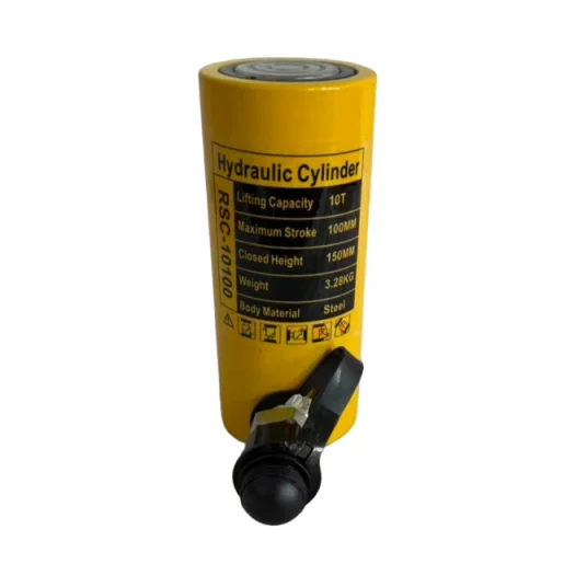 

10 Ton Hydraulic Lifting Jack,Separate Booster Hydrocylinder,100mm Long Stroke Single-Acting Hydraulic Jack RSC-10100
