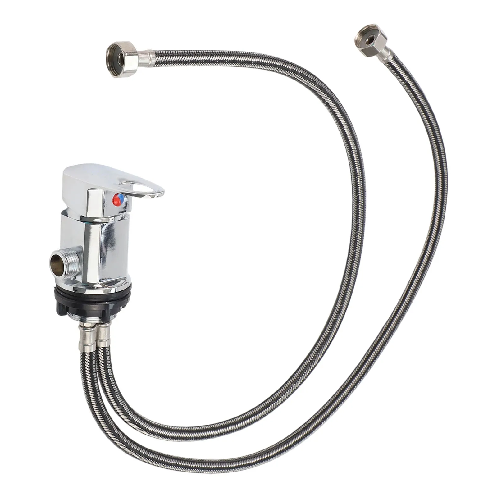 

Аксессуары для кемпинга: Смесительный клапан для походных душей, стабильный поток воды, детали из нержавеющей стали, стандартный интерфейс