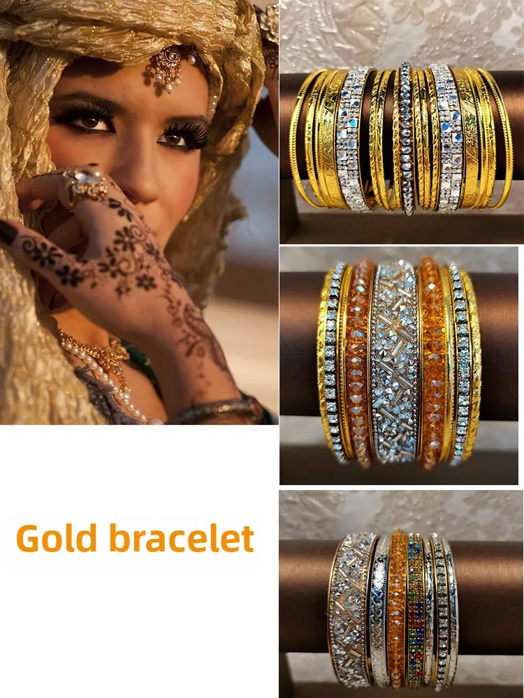Belly Dance Practice Clothes Dance Clothing Accessories Exotic Indian Dance Bracelet Women's Bracelet Original Design Jewelry